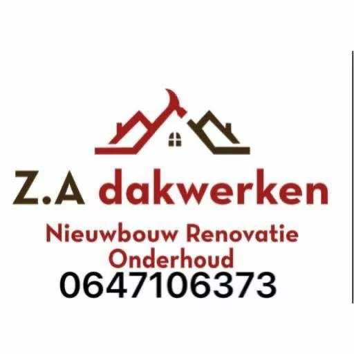 Vakman bezig met dakbedekking op plat dak